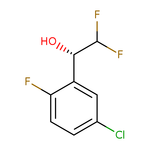 (1S)-1-(5-chloro-2-fluorophenyl)-2,2-difluoroethan-1-ol