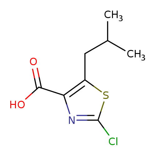 2-Chloro-5-isobutylthiazole-4-carboxylic acid
