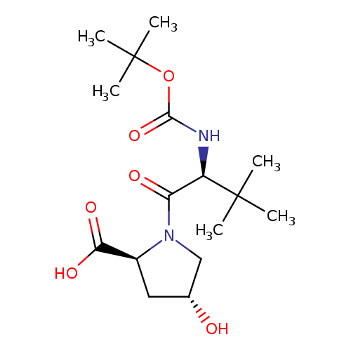 L-Proline, N-[(1,1-dimethylethoxy)carbonyl]-3-methyl-L-valyl-4-hydroxy-,(4R)-