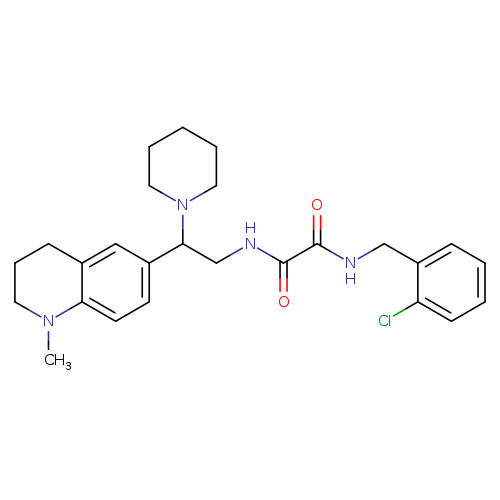 N'-[(2-chlorophenyl)methyl]-N-[2-(1-methyl-1,2,3,4-tetrahydroquinolin-6-yl)-2-(piperidin-1-yl)ethyl]ethanediamide