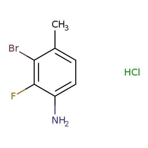 3-bromo-2-fluoro-4-methylaniline hydrochloride