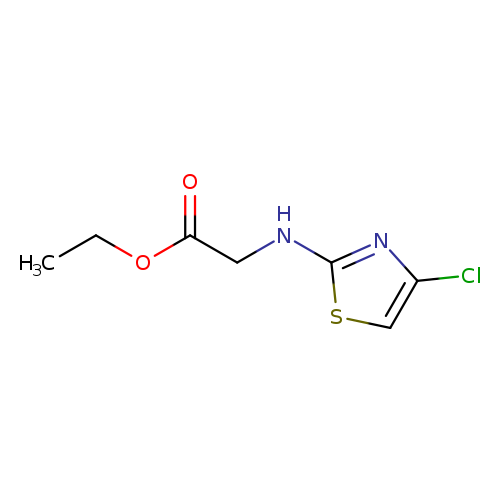 ethyl2-[(4-chloro-1,3-thiazol-2-yl)amino]acetate