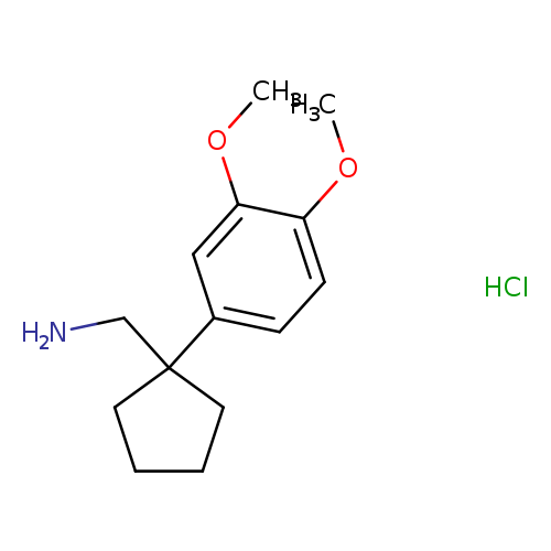 [1-(3,4-dimethoxyphenyl)cyclopentyl]methanaminehydrochloride