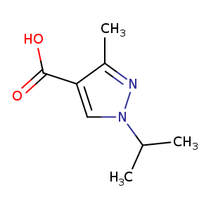 1H-​Pyrazole-​4-​carboxylic acid, 3-​methyl-​1-​(1-​methylethyl)​-