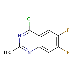 4-Chloro-6,7-difluoro-2-methylquinazoline