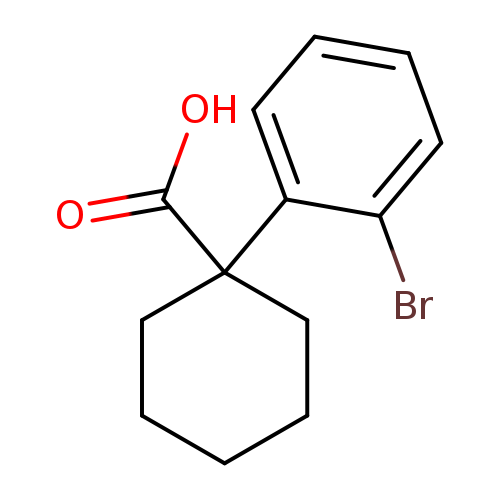 1-(2-bromophenyl)cyclohexane-1-carboxylic acid