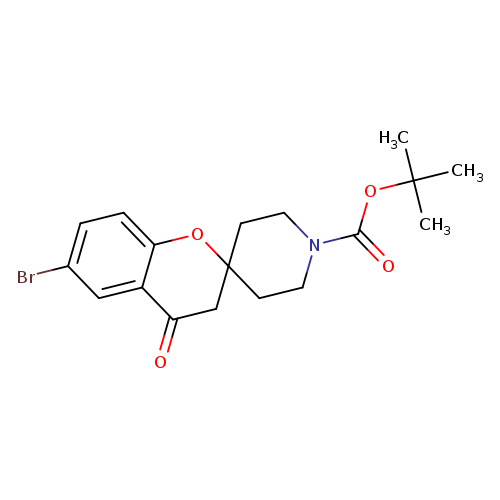 tert-Butyl 6-bromo-4-oxospiro[chroman-2,4'-piperidine]-1'-carboxylate