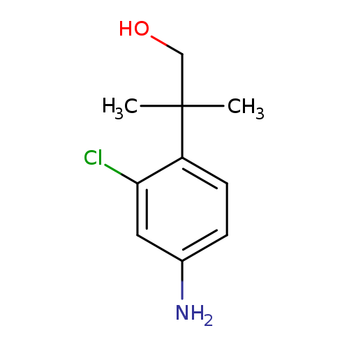 2-(4-amino-2-chlorophenyl)-2-methylpropan-1-ol