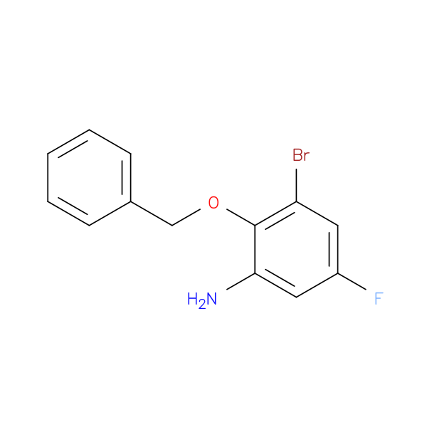 2-(Benzyloxy)-3-bromo-5-fluoroaniline
