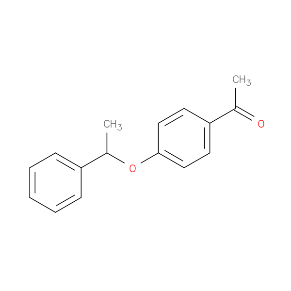 1-[4-(1-Phenylethoxy)phenyl]ethan-1-one