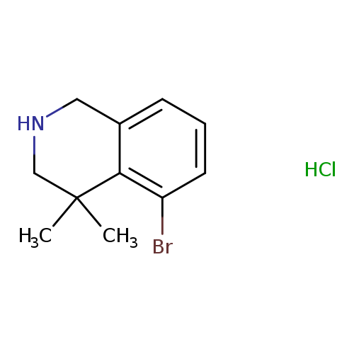 5-Bromo-4,4-dimethyl-1,2,3,4-tetrahydroisoquinoline hydrochloride