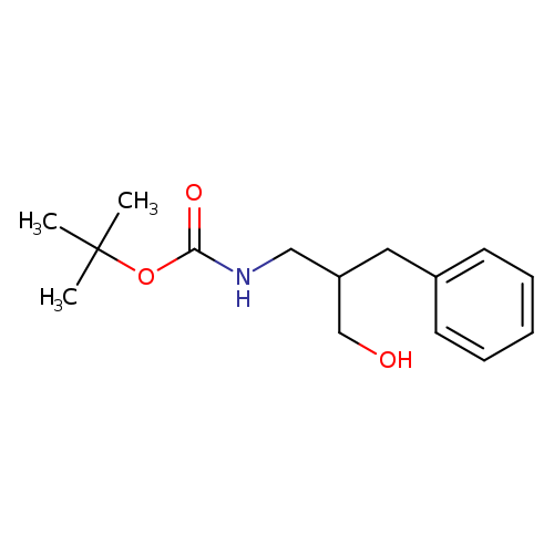 tert-butyl N-(2-benzyl-3-hydroxypropyl)carbamate