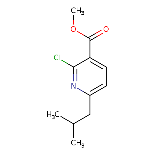 2-chloro-6-isobutyl-nicotinic acid methyl ester