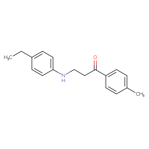 3-((4-Ethylphenyl)amino)-1-(p-tolyl)propan-1-one