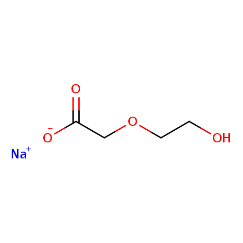 Acetic acid, 2-(2-hydroxyethoxy)-, sodium salt (1:1)