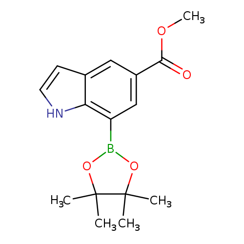 methyl7-(4,4,5,5-tetramethyl-1,3,2-dioxaborolan-2-yl)-1H-indole-5-carboxylate