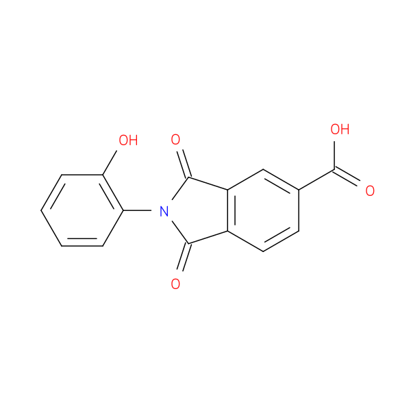2-(2-Hydroxyphenyl)-1,3-dioxoisoindoline-5-carboxylic acid