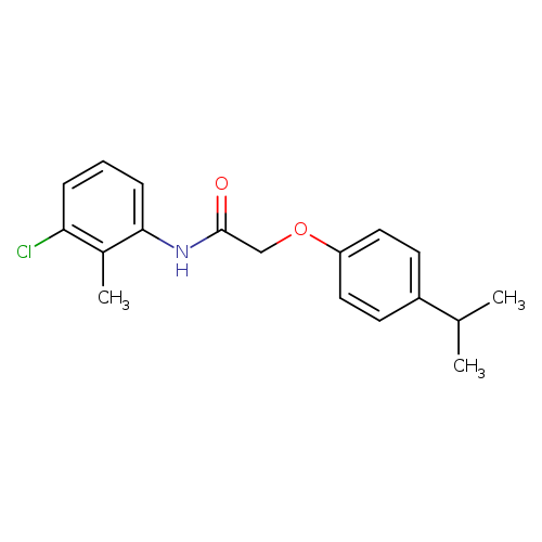 N-(3-chloro-2-methylphenyl)-2-(4-isopropylphenoxy)acetamide