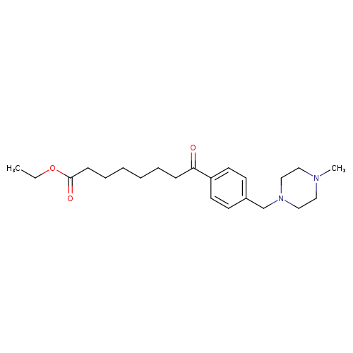ETHYL 8-[4-(4-METHYLPIPERAZIN-1-YLMETHYL)PHENYL]-8-OXOOCTANOATE