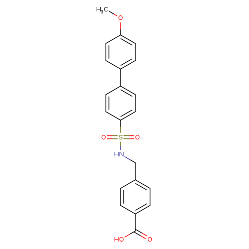 4-(((4'-Methoxy-[1,1'-biphenyl])-4-sulfonamido)methyl)benzoic acid