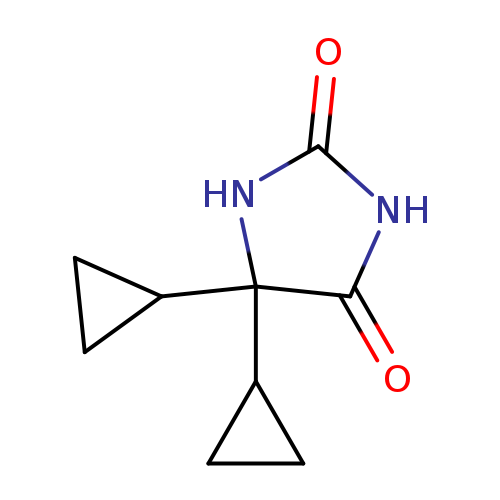5,5-Dicyclopropylimidazolidine-2,4-dione