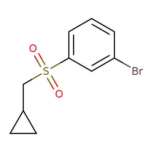 1-Bromo-3-cyclopropylmethanesulfonyl-benzene