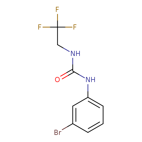 1-(3-Bromophenyl)-3-(2,2,2-trifluoroethyl)urea