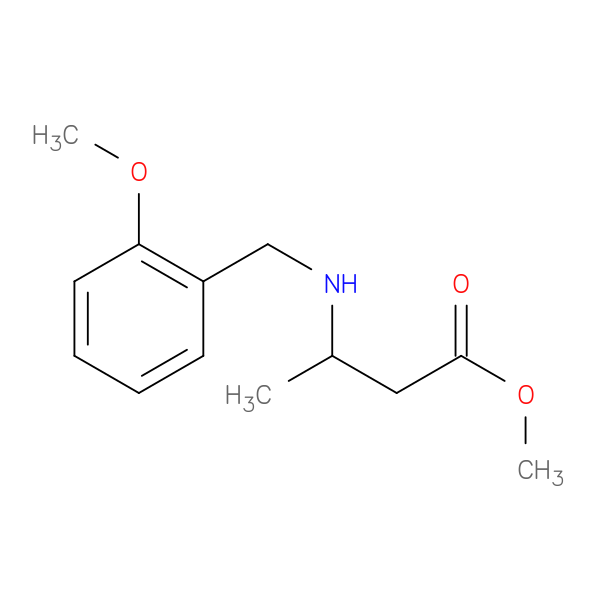methyl 3-{[(2-methoxyphenyl)methyl]amino}butanoate