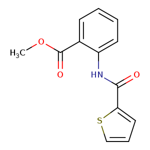 methyl 2-[(2-thienylcarbonyl)amino]benzoate