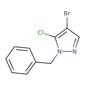 1-Benzyl-4-bromo-5-chloropyrazole