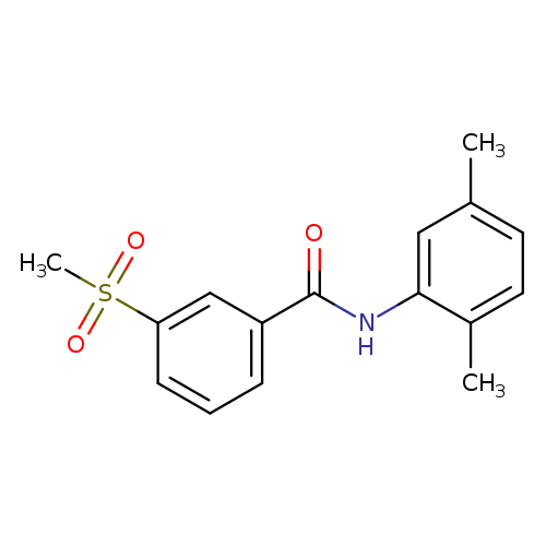 N-(2,5-dimethylphenyl)-3-methanesulfonylbenzamide