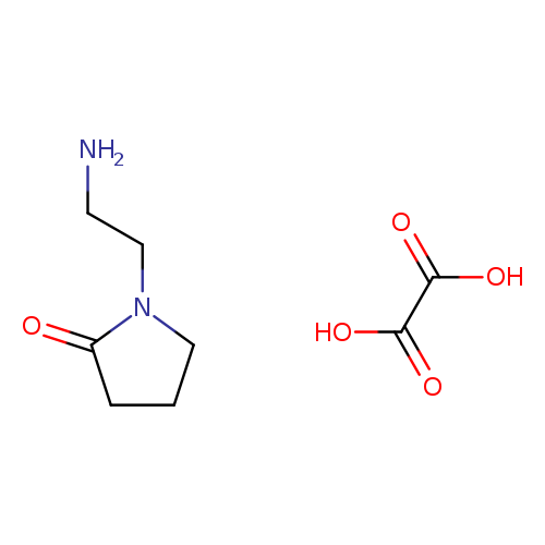 1-(2-aminoethyl)-2-pyrrolidinone oxalate