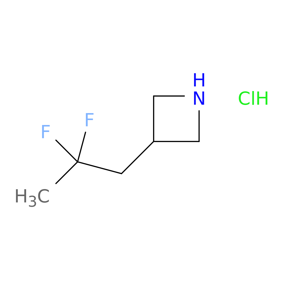 3-(2,2-Difluoropropyl)azetidine hydrochloride