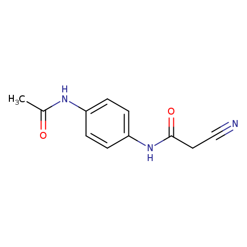 2-Cyano-n-(4-acetamidophenyl)acetamide