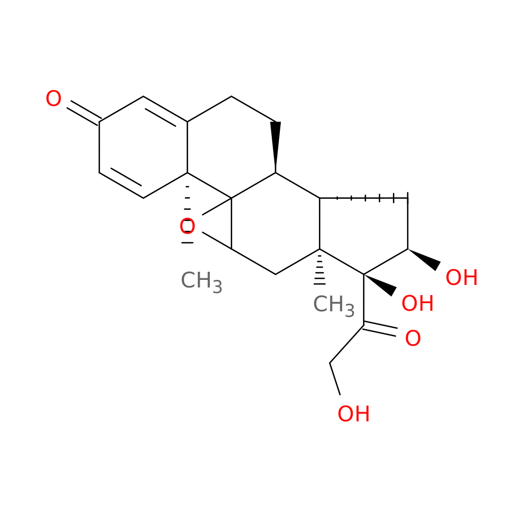 (9ξ,16α)-9,11-Epoxy-16,17,21-trihydroxypregna-1,4-diene-3,20-dione