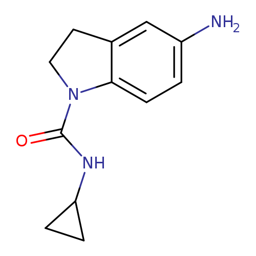 5-Amino-N-cyclopropyl-2,3-dihydro-1H-indole-1-carboxamide