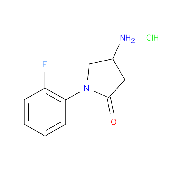 4-Amino-1-(2-fluorophenyl)pyrrolidin-2-one hydrochloride