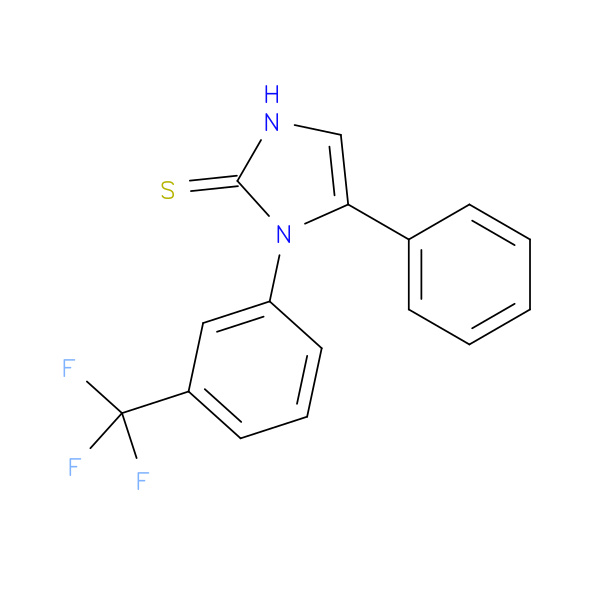 5-phenyl-1-[3-(trifluoromethyl)phenyl]-2,3-dihydro-1H-imidazole-2-thione