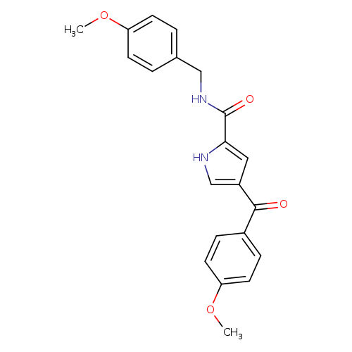 4-(4-methoxybenzoyl)-N-[(4-methoxyphenyl)methyl]-1H-pyrrole-2-carboxamide