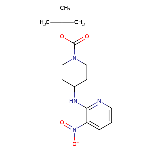 TERT-BUTYL 4-((3-NITROPYRIDIN-2-YL)AMINO)PIPERIDINE-1-CARBOXYLATE