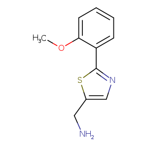 1-[2-(2-Methoxyphenyl)-1,3-thiazol-5-yl]methanamine