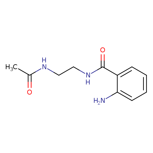 N-{2-[(2-aminophenyl)formamido]ethyl}acetamide
