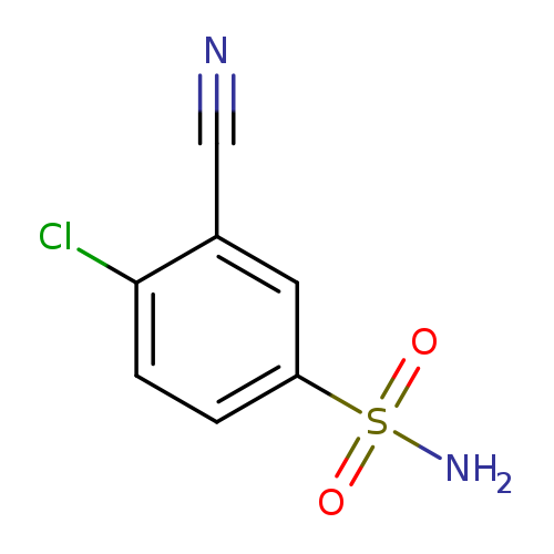4-Chloro-3-cyanobenzenesulfonamide