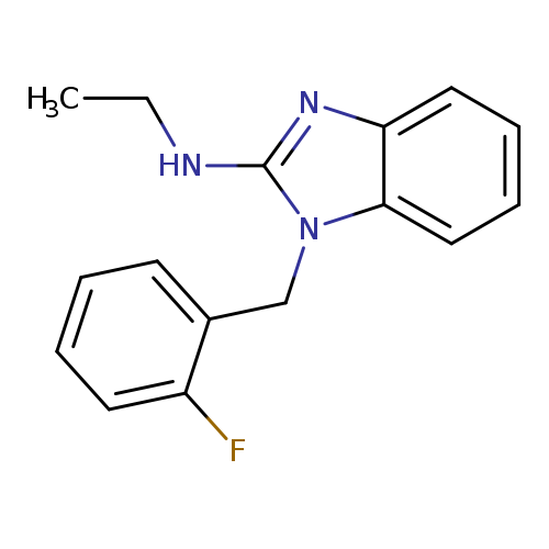 N-ethyl-1-[(2-fluorophenyl)methyl]-1H-1,3-benzodiazol-2-amine