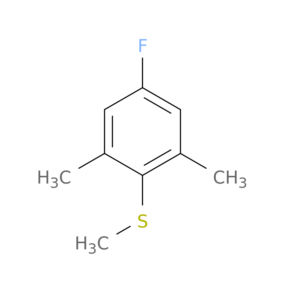 (4-fluoro-2,6-dimethylphenyl)(methyl)sulfane