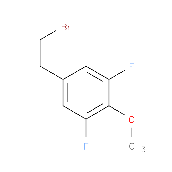 5-(2-Bromoethyl)-1,3-difluoro-2-methoxybenzene