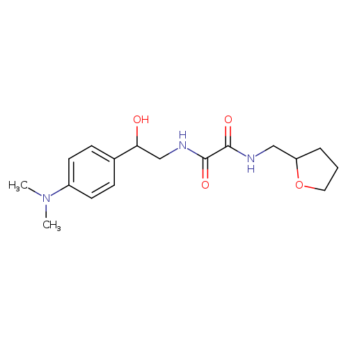 N'-{2-[4-(dimethylamino)phenyl]-2-hydroxyethyl}-N-[(oxolan-2-yl)methyl]ethanediamide