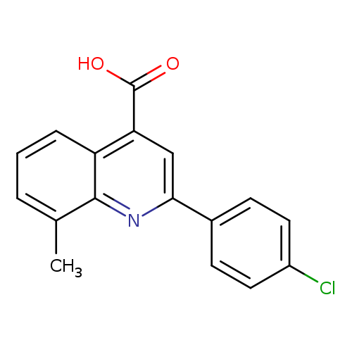 2-(4-Chlorophenyl)-8-methylquinoline-4-carboxylic acid