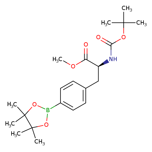 (S)-methyl 2-(tert-butoxycarbonylamino)-3-(4-(4,4,5,5-tetramethyl-1,3,2-dioxaborolan-2-yl)phenyl)propanoate