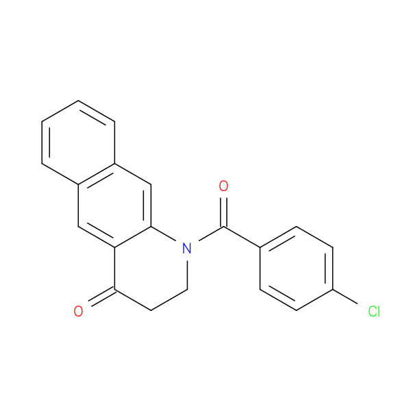 1-(4-chlorobenzoyl)-1H,2H,3H,4H-benzo[g]quinolin-4-one